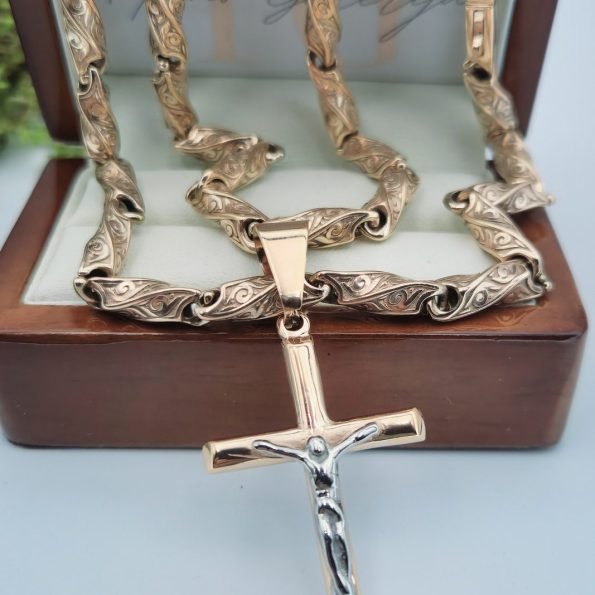 Grandinėlė ‘Georg’ su kryželiu