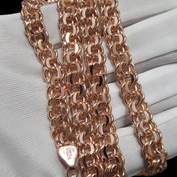 "Sidabrinis 925 Bismarkas dengtas 585au"